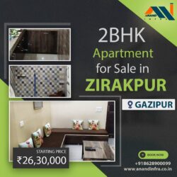 2 BHK Flats for sale in Zirakpur-Anand infra