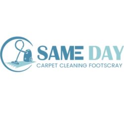 sameday carpet cleaning footscray logo