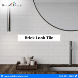 Brick Look Tile For Kitchen Backsplash (3)