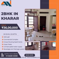 2 BHK Flats for sale in Kharar-Anand infra