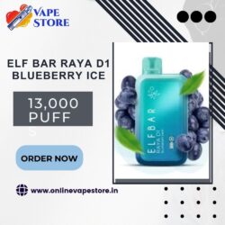Elf Bar Raya D1 Blueberry Ice 13,000 Puffs