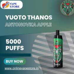 Yuoto Thanos Antonovka Apple 5000 Puffs
