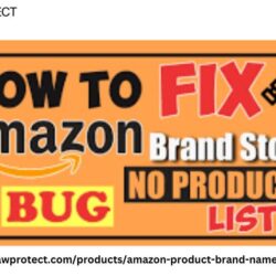 change Amazon brand name