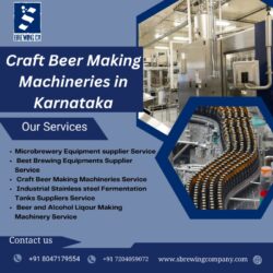 Craft Beer Making Machineries in Karnataka_httpswww.sbrewingcompany.com