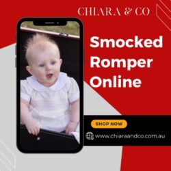 Smocked Romper Online in Australia
