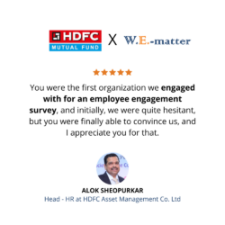 HDFC Employee Engagement Survey
