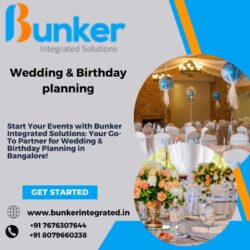 Wedding and Birthday event planners in Bangalore_bunkerintegrated_com