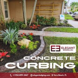 Concrete Lawn Edging in Vero Beach, FL