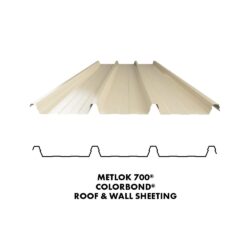 COLORBOND steel METLOK 700 Roof Sheeting