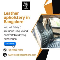 You will enjoy a luxurious, unique and comfortable driving experience