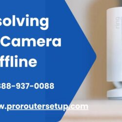 Resolving Ring camera offline