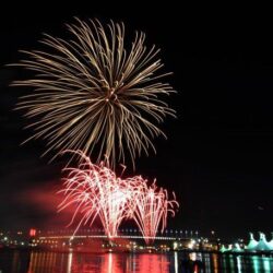 Winter Fireworks Docklands