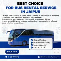 Best choice for bust rental service in jaipur