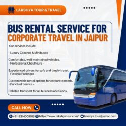 Best choice for bust rental service in jaipur
