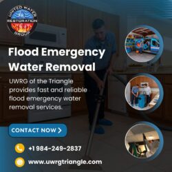 Flood emergency water removal