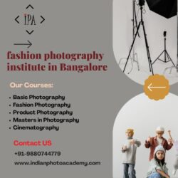 fashion photography institute in Bangalore