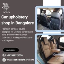 Car upholstery shop in Bangalore
