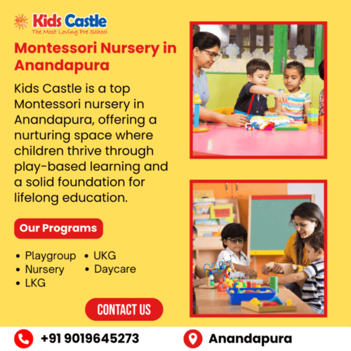 Montessori nursery in Anandapura Montessori nursery in Anandapura