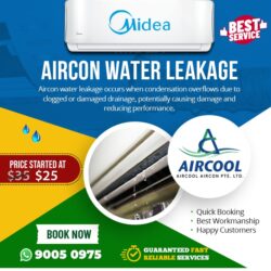 Midea Aircon Water Leaking 2