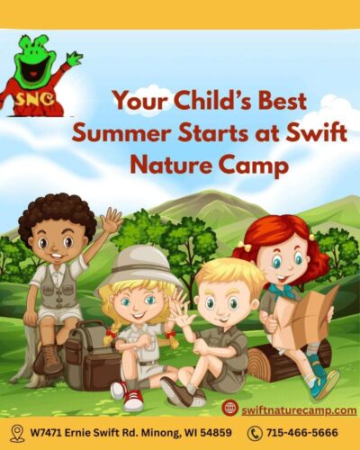 Your Child’s Best Summer Starts at Swift Nature Camp Your Child’s Best Summer Starts at Swift Nature Camp
