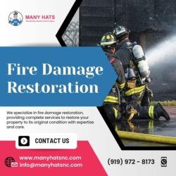 Fire Damage Restoration in Cary