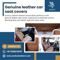 Genuine leather car seat covers