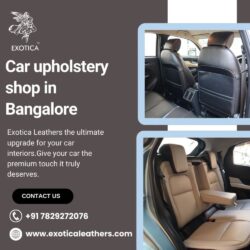Car upholstery shop in Bangalore