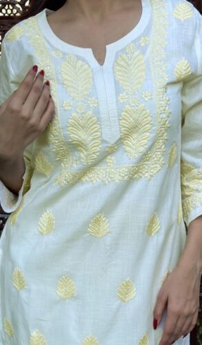 chikan kurti chikan kurti