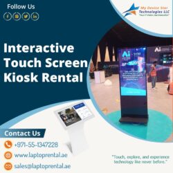 Interactive Touch Screen Kiosk Rental