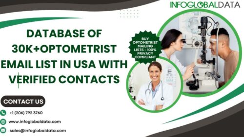 Database of 30K+Optometrist Email List in USA with verified contacts Database of 30K+Optometrist Email List in USA with verified contacts