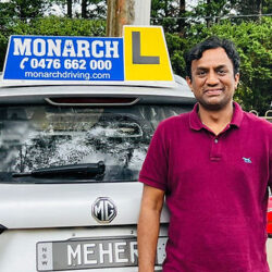 monarch driving photo 2