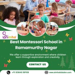 Best Montessori School in Ramamurthy Nagar