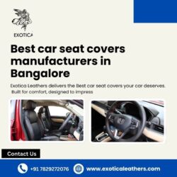 Best car seat covers manufacture