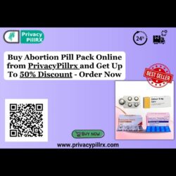 Buy Abortion Pill Pack Online from PrivacyPillrx and Get Up To 50% Discount - Order Now (1)