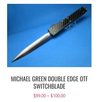 Switch blades Switch blades