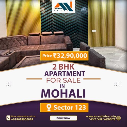 2 BHK Flats for sale in Mohali-Anand infra 2 BHK Flats for sale in Mohali-Anand infra
