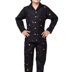 StylishBlackCelestialPrintedLongBoysNightSuit-Club96-1