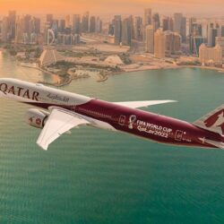 Qatar-Airways-Airplane-Flying