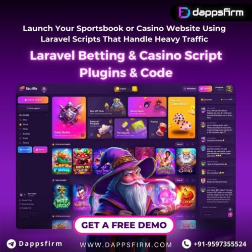 Laravel Betting & Casino Script Plugins & Code Laravel Betting & Casino Script Plugins & Code