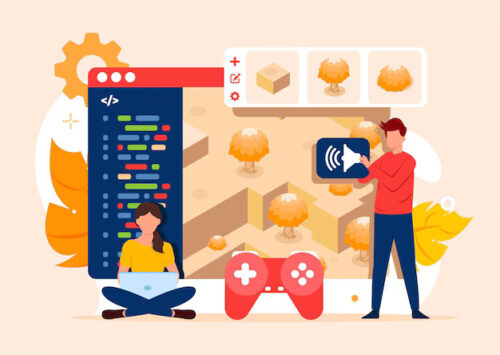 game-development-concept-digital-technology-programming-codding-flat-vector-illustration_660681-71 game-development-concept-digital-technology-programming-codding-flat-vector-illustration_660681-71