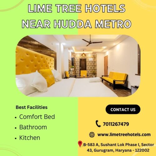 Lime tree Hotels Near Hudda Metro (7) Lime tree Hotels Near Hudda Metro (7)