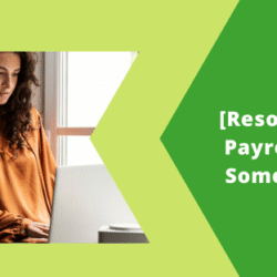 [Resolved] QuickBooks Payroll Error Message Something is Inactive