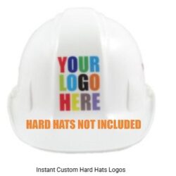 Instant Custom Logos For Hard Hats (Logos Only)