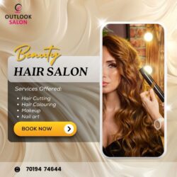 Beige and Yellow Gradient Modern Elegant Hair Salon Sale Instagram Post(1)