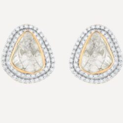 Uncut Diamond Earrings