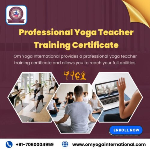 Professional Yoga Teacher Training Certificate Professional Yoga Teacher Training Certificate