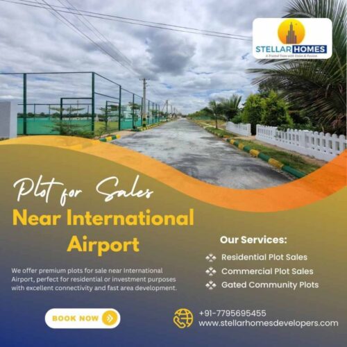 Plot for Sales Near International Airport Plot for Sales Near International Airport