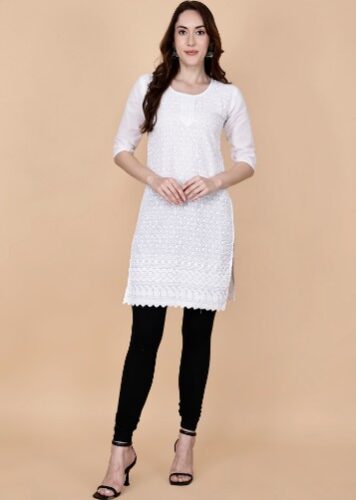 PrettyLady – Online Buy Chicken Kurti Round Neck PrettyLady – Online Buy Chicken Kurti Round Neck