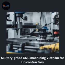 Military-grade CNC machining Vietnam for US contractors