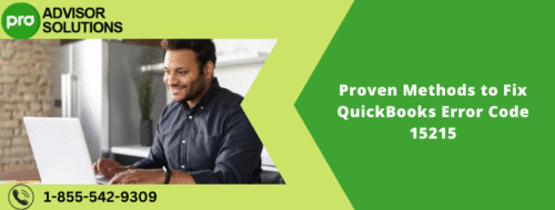 Proven Methods to Fix QuickBooks Error Code 15215 Proven Methods to Fix QuickBooks Error Code 15215